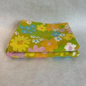 PACIFU Vintage Funky Floral Muslin Sheet Set - Full Size